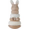Dřevěná hračka Little Dutch nasazovací kroužky Baby Bunny