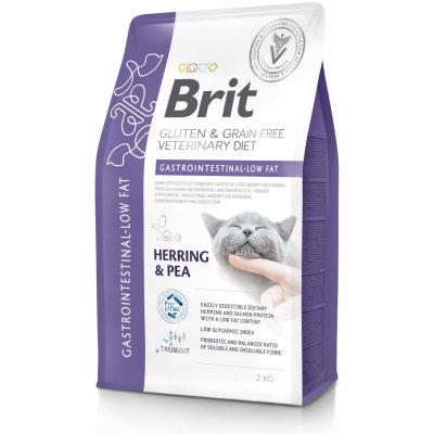 Brit Veterinary Diets Cat GF Gastrointestinal Low Fat 5 kg – Zbozi.Blesk.cz