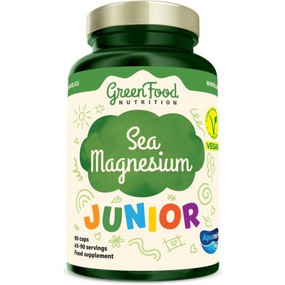 GreenFood Nutrition Junior Mořský Hořčík 90 kapslí – Hledejceny.cz