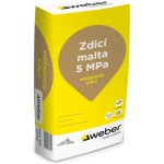 WEBER Webermix zdící malta 5 MPa 25 kg – Zboží Mobilmania