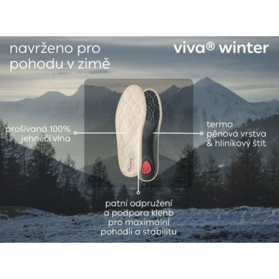 pedag VIVA WINTER ortopedická zimní vložka s patentem – Zboží Dáma