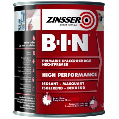 Zinsser BIN 1 l bílá – Zboží Mobilmania