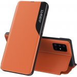 Pouzdro Eco Leather View Case Samsung Galaxy A71 oranžové – Zboží Živě