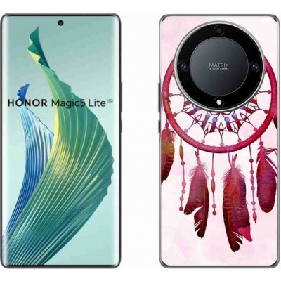 Pouzdro mmCase Gelové Honor Magic 5 Lite 5G - lapač snů