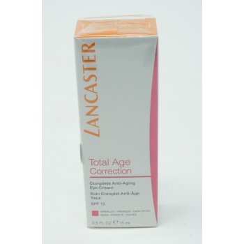 Lancaster Total Age Correction Complete Anti-Aging Eye Cream protivráskový krém na oční okolí SPF 15 15 ml
