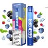 Jednorázová e-cigareta Geek Bar E600 Mixed Berries Ice 20 mg 600 potáhnutí 1 ks
