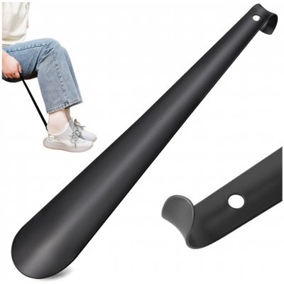 Obouvací lžíce kovová 58 cm černá – Sleviste.cz