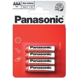 PANASONIC Red Zinc AAA 4ks R03RZ/4BP