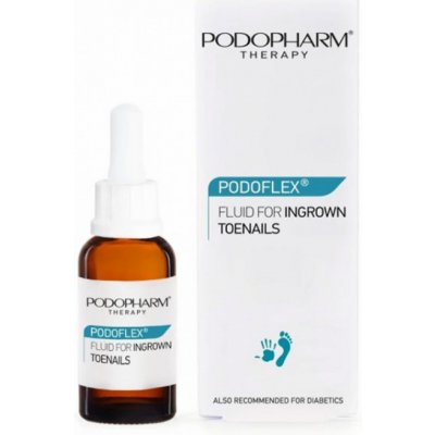 PODOPHARM PODOFLEX fluid Ošetrujúci roztok na zarastené nechty a stvrdnutú kožu 10 ml – Zboží Dáma