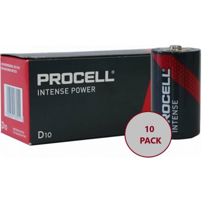 Duracell Procell D 10 ks AADU011 – Zboží Mobilmania