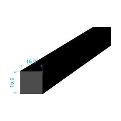 0595150 Pryžový profil 15x15mm EPDM 70°Sh čtvercový – Zbozi.Blesk.cz