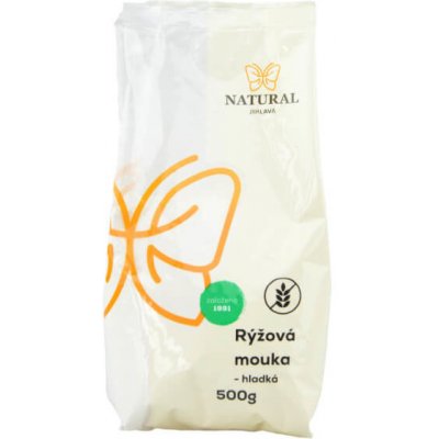 Natural Jihlava Rýžová mouka hladká 500 g – Hledejceny.cz