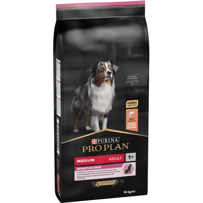 PURINA PRO PLAN Medium Adult Sensitive Skin - 14 kg