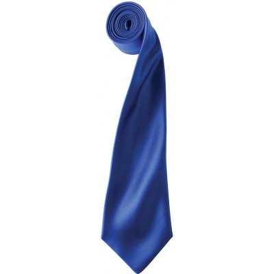 Premier Workwear Saténová kravata královská modrá