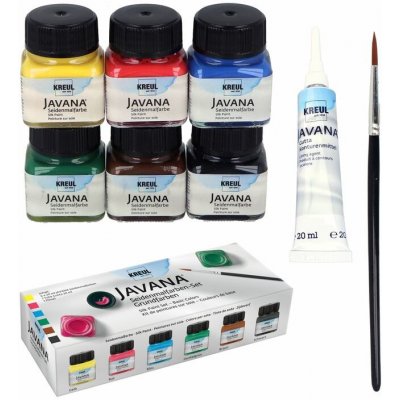 Javana Basic Sada barev na hedvábí colors 6ks – Zboží Dáma