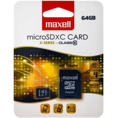 Transcend microSDXC 64 GB UHS-I TS64GUSDXC10 – Zboží Mobilmania