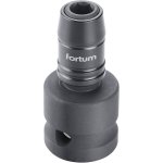 Rázový adaptér 1/2" čtyřhran na bity 1/4" – Quick Lock Fortum 4790002 – Hledejceny.cz