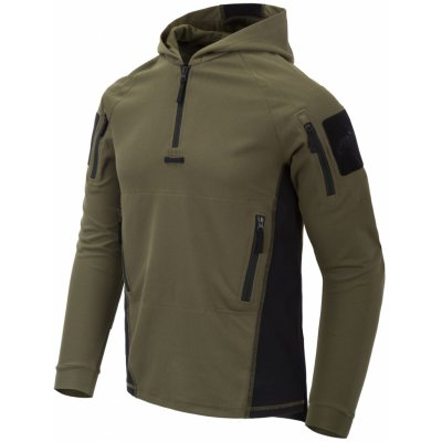 HELIKON Mikina RANGE HOODIE TopCool olivová/černá