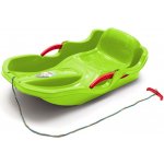 Baby Mix Plastové boby s opěradlem a brzdami SPEED BOB Červená – Sleviste.cz