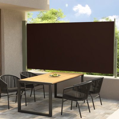 Nabytek XL Zatahovací boční markýza 160 x 300 cm hnědá – HobbyKompas.cz