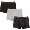 Boxerky, trenky, slipy, tanga Calvin Klein 3Pack pánské boxerky