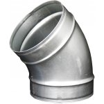 Dalap Kovové koleno pro kruhové potrubí 45 st. x 150 mm – Hledejceny.cz