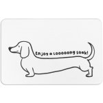 Artsy Doormats Dachshund Bílá 39x60 cm – Hledejceny.cz