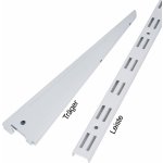 DO system lišta dvojitá bílá 1000 – Zboží Mobilmania