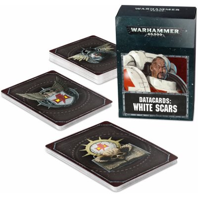 GW Warhammer 40.000 White Scars Datacards – Hledejceny.cz