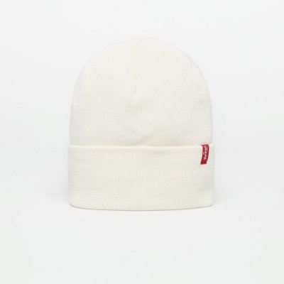 Levi's Slouchy Red Tab beanie Regular White – Zboží Mobilmania