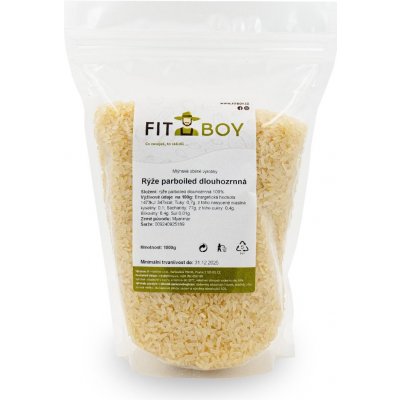 Fitboy Rýže Parboiled dlouhozrnná 1 kg – Zboží Dáma