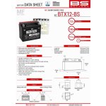 BS-Battery BTX12-BS – Zboží Mobilmania