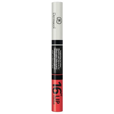 Dermacol 16h Lip Colour Dlouhotrvající barva a lesk na rty 25 3 ml + 4,1 ml – Zboží Mobilmania