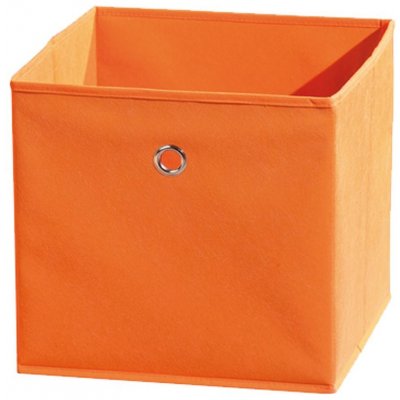 IDEA nábytek Textilní úložný box zpevněný oranžový ID99200230