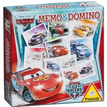 Piatnik Pexeso & Domino: Cars Ice Racers