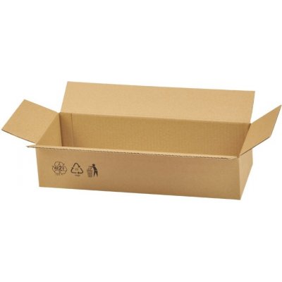Eobaly.cz kartonová Eobaly.cz krabice 400 x 150 x 100 3VVL 25 ks – Zboží Živě
