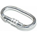 Karabina ocelová oválná, screw lock – Zboží Mobilmania