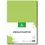 Stepa kreslicí karton barevný A4 50ks světle zelený – Zboží Dáma