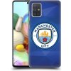 Pouzdro a kryt na mobilní telefon Samsung Pouzdro Head Case Samsung Galaxy A71 Manchester City FC Modré nové logo