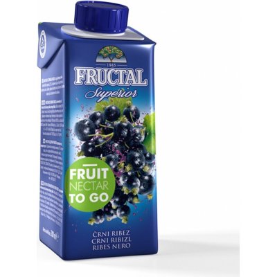 Fructal superior černý rybíz 200 ml – Hledejceny.cz