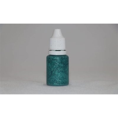 Gel na povrchy s glitry 15ml Aqua modrá Rolkem