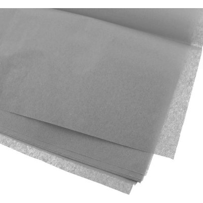 Paper Design Hedvábný balicí papír - tenký, tmavě šedý 65x50cm – Hledejceny.cz