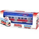 Rappa Kovová česká retro tramvaj 16 cm BRNO