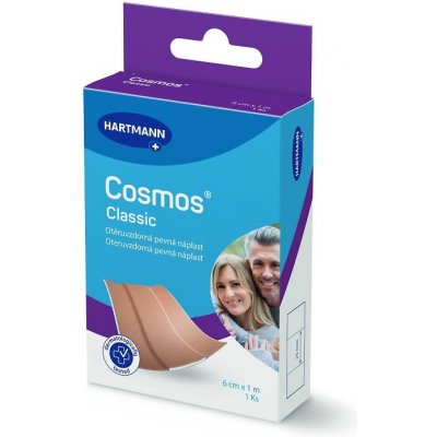 Hartmann Pevná náplast s polštářkem Cosmos Classic Rozměr: 6 cm x 1 m – Zboží Mobilmania