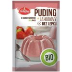 Amylon puding jahodový bez lepku Bio 40 g – Zboží Dáma