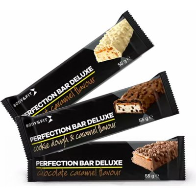 Body & Fit Perfection Deluxe Protein Bar 55g – Zboží Mobilmania