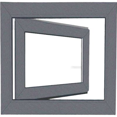 Bravo Plastové okno UNI OS1 50X50 P, bílé – Hledejceny.cz