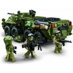 Sluban B1251 Tank BTR-80AS IFV v měřítku 1:35 – Zboží Dáma
