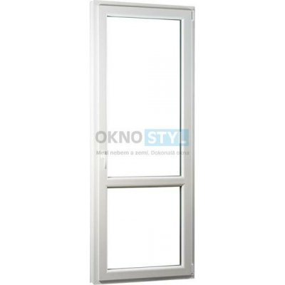 OKNOSTYL.cz REHAU Smartline+ jednokřídlé pravé Bílá 85 x 233 cm – Hledejceny.cz
