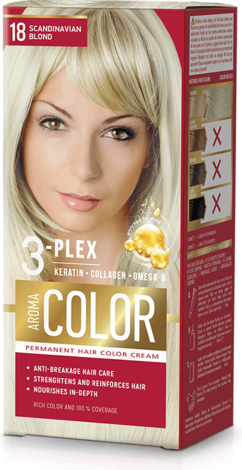 Aroma Color Barva na vlasy skandinávský blond 18 od 84 Kč - Heureka.cz